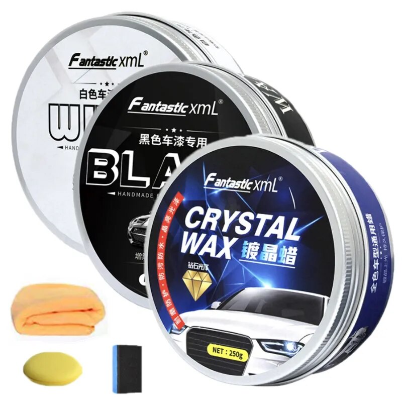 Car Polish Car Wax Crystal Plating Set Covering Paint Surface Waterproof Film Coating Formula Hard Glossy Wax Layer