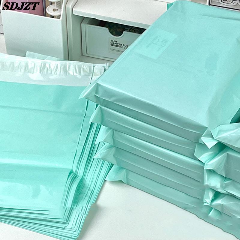 10Pcs White Self-seal Courier bags Storage Bags Plastic Envelope Shipping Mailing Bags