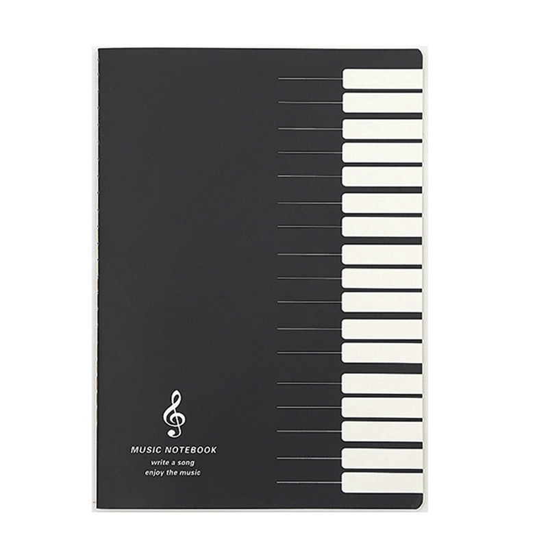 Five Lines Music Notes Notebook Music Tab Staff Stave Notebook