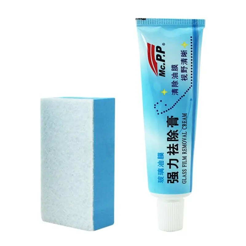 Auto Car Polishing Degreaser Cleaner Oil Film Clean Polish Paste For Bathroom Window Glass Windshield Windscreen Detergent