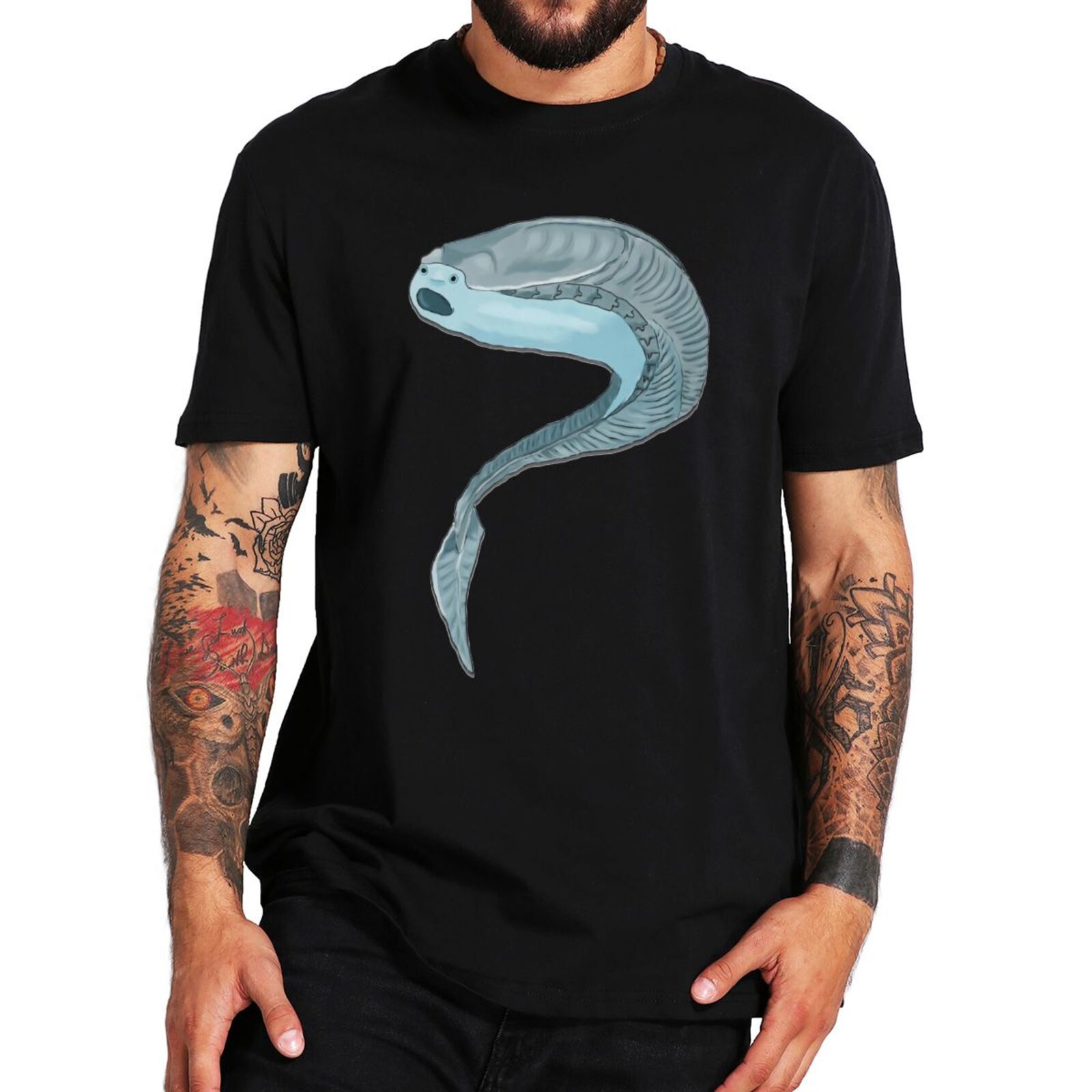 Sacabambaspis Classic T Shirt Retro Animals Lovers Short Sleeve EU Size 100% Cotton Unisex O-neck Summer Tshirts