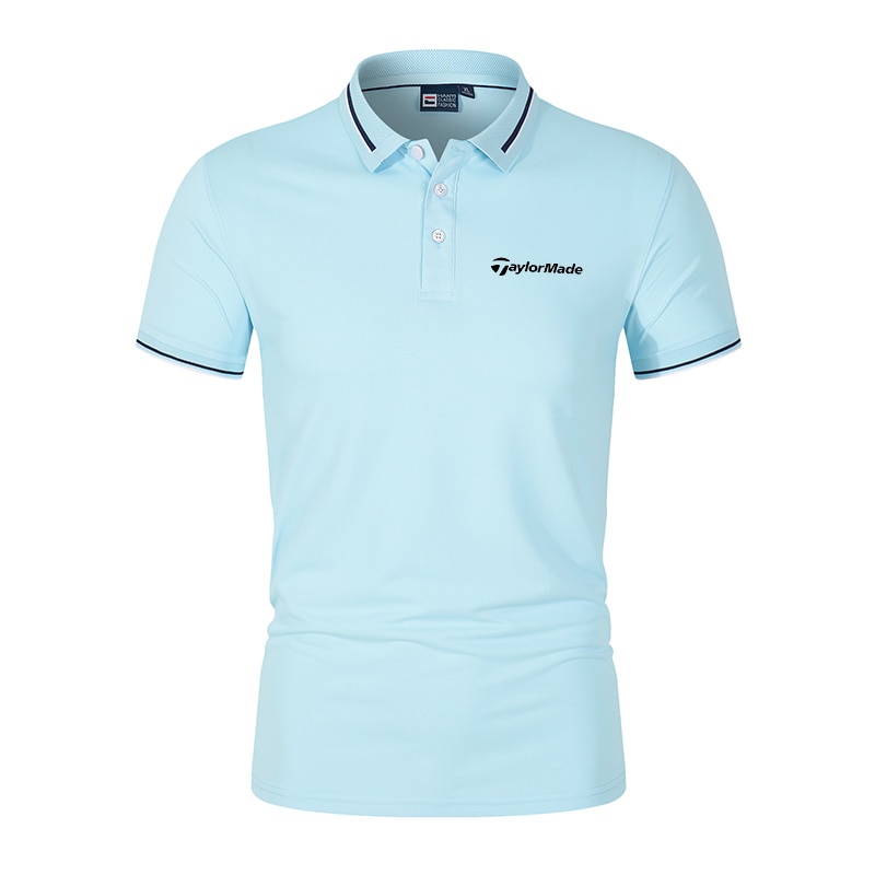 Fashion Summer Golf Sports Business Leisure Short Sleeve New Men's Quick Drying Polo Shirt Polo Comfortable Breathable Shir