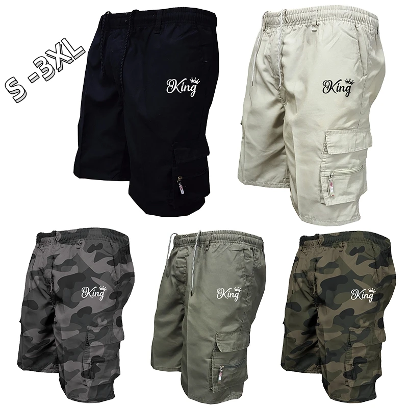 Summer Men's Shorts Cargo Casual Short Pants Fashion Loose Sports Cargo Shorts for Male Tactical Shorts