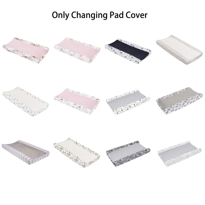 Portable Baby Changing Pad Cover Soft Breathable Changing Table Sheets Newborn Infant Changing Pad Covers for Babies Wholesale