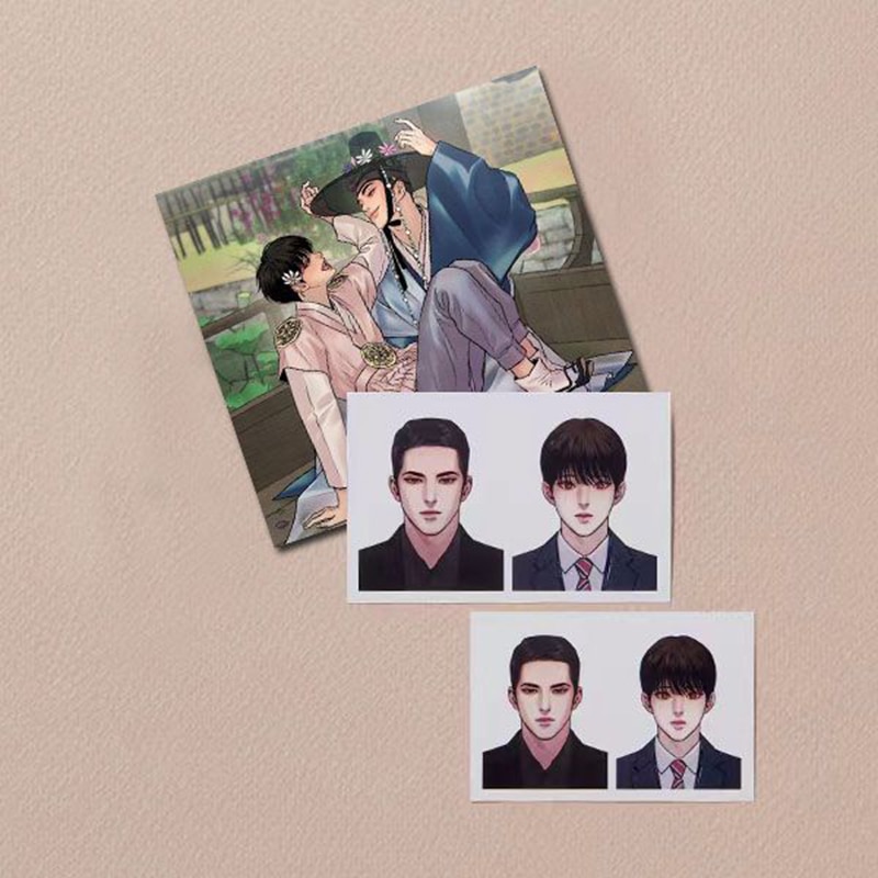 Korean comic Painter of the night ID photo 1 inch 2 inch