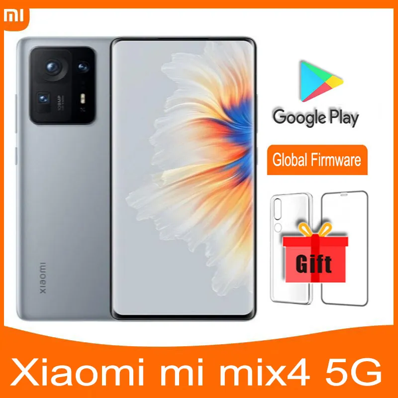 Global version Redmi Xiaomi MIX 4 zoom 8+256 120w Wireless50W Qualcomm Snapdragon 888Plus MIUI12.5 Full screen Curved screen
