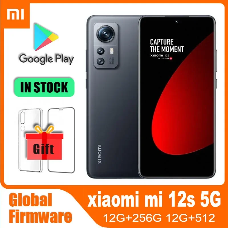 Global rom Xiaomi 12S Cellphone Smartphone Qualcomm SM8475 Snapdragon 8+ Gen 1 50W Wireless Charginag used phone