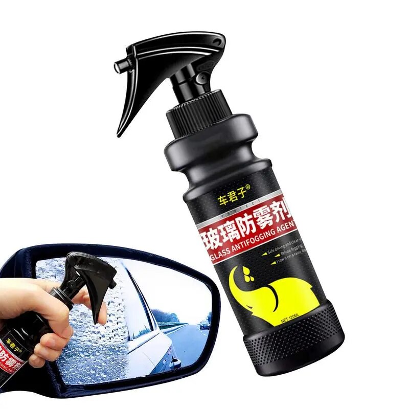 Car Glass Anti Fog Agent Winter Long Lasting Prevents Fogging Liquid Spray Intensive Glass Care Products Effective For Visors