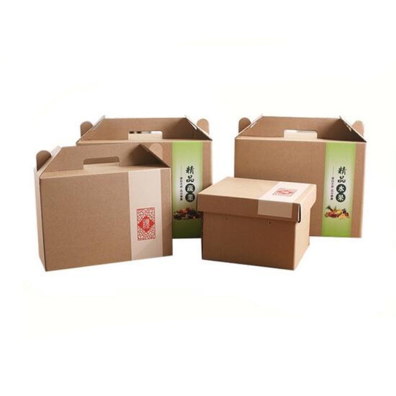 Very Hard Corrugated Carton 5-ply Fruit Packing Delivery Box Fruit Box