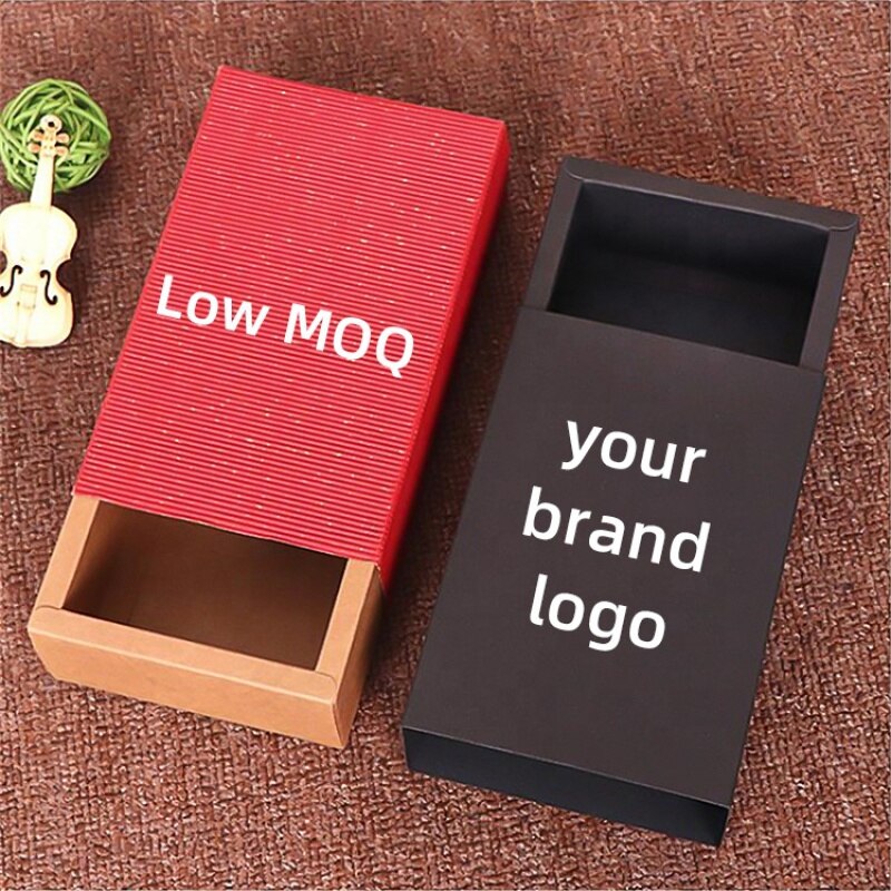OEM Luxury Custom Packaging With Logo Kraft Paper Clear Mobile Phone Case Box