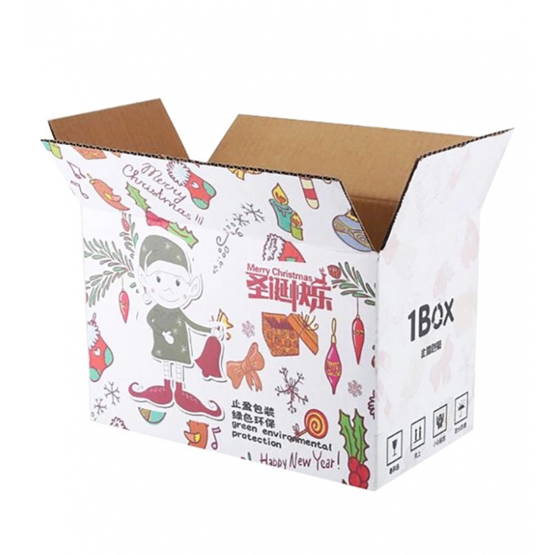 Factory Wholesale Custom Recycled Gift Box Outer Packaging Carton For Christmas