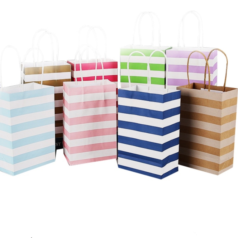 Waterproof Shopping Paper Packing Bag With Logo