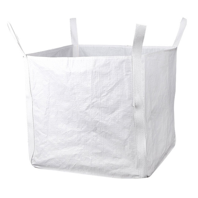 Polypropylene Woven 1 Ton PP Bulk FIBC Container Big Jumbo Bag For Sand Cement Mineral Coal Firewood Rice Corn Flour Sugar