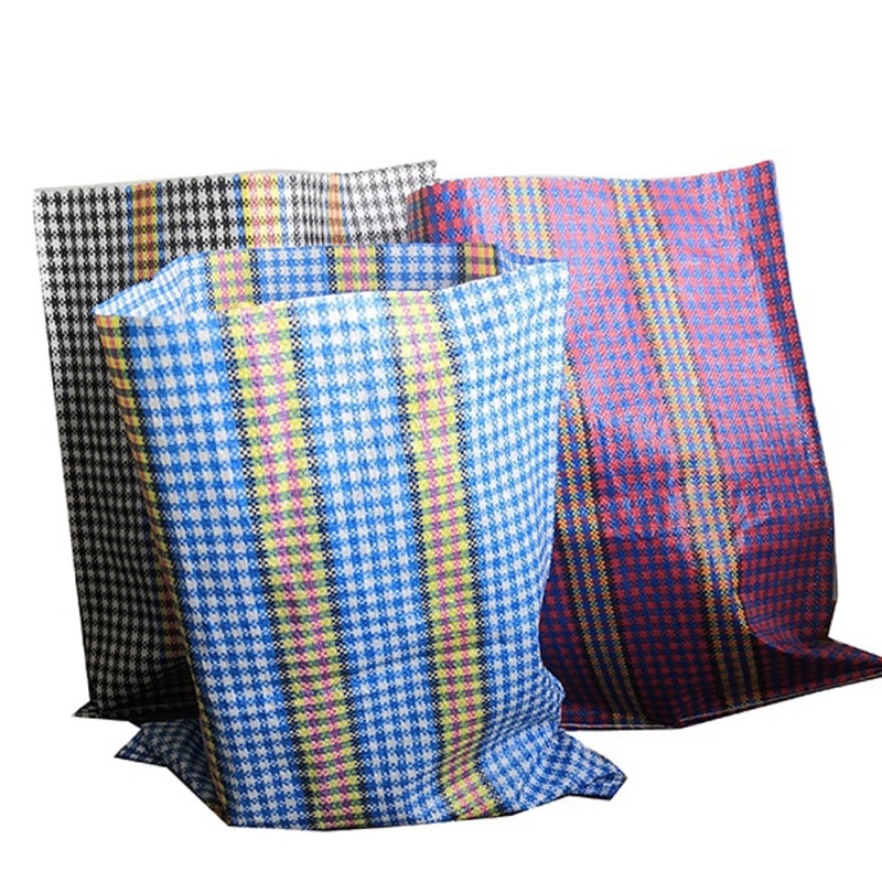 Manufacturer 100% virgin colorful small sacks 25kg 50kg 100kg polypropylene rice sack laminated pp woven bag for shopping