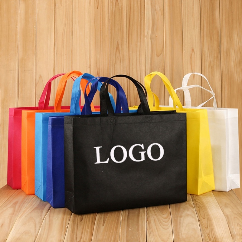 Wholesale Promotional Reusable Custom Personalized Shopping Non Woven Bag for Shopping
