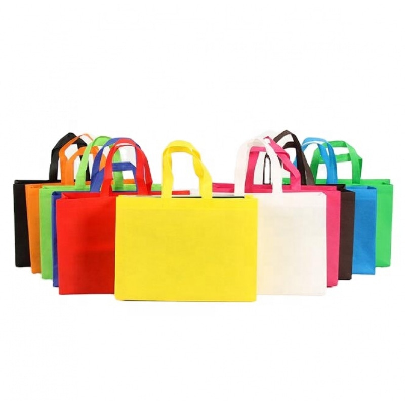 Eco Friendly Recyclable Nonwoven Spunbond Cloth Bag Non Woven Tote Bag Bolsas Reciclables Reusable Shopping Bagh