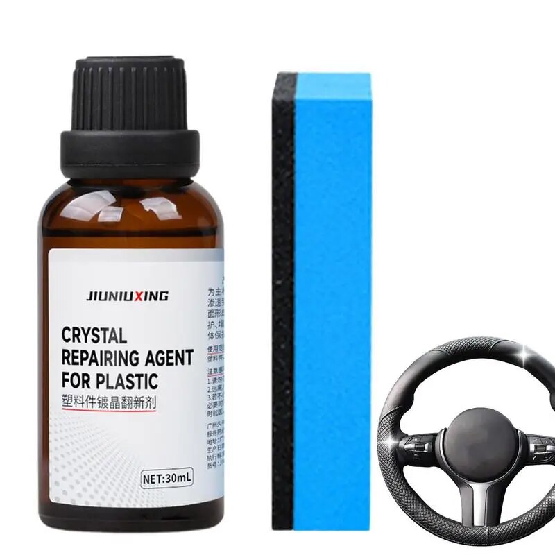 Car Cryst Al Coating Automobile Plastic Restorer Leather Care Coating Wax Universal Vehicle Cryst Al Coating For Interior Care