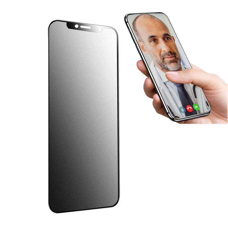 For IPhone11 Private Glass Screen Protector Full Cover Anti-Spys Tempered Glass Privacy Screen Protector Frosted Film