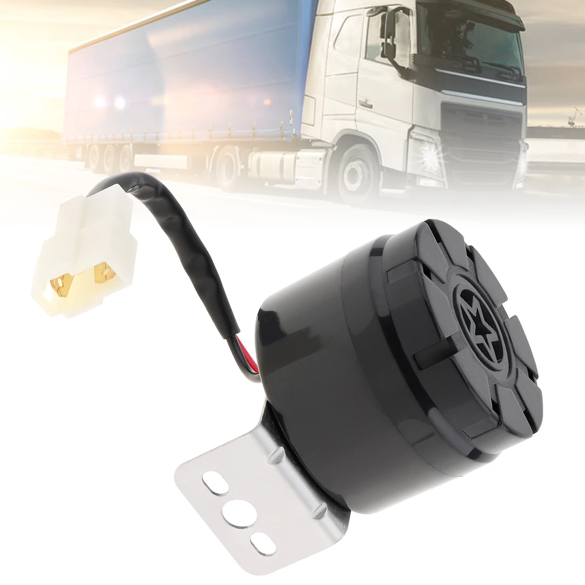 12V-24V Reverse Horns Accessories Beeper Horn Vehicle Auto Warning Back Up Car Reversing Alarm Speaker Buzzer Siren with Wire