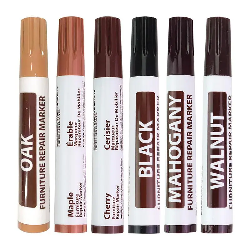 Wood Filler Floor Paint Furniture Repair Wood Cabinet Floor Touch Ups Markers Scratches Restore Tool Patch Repair Paint Pen