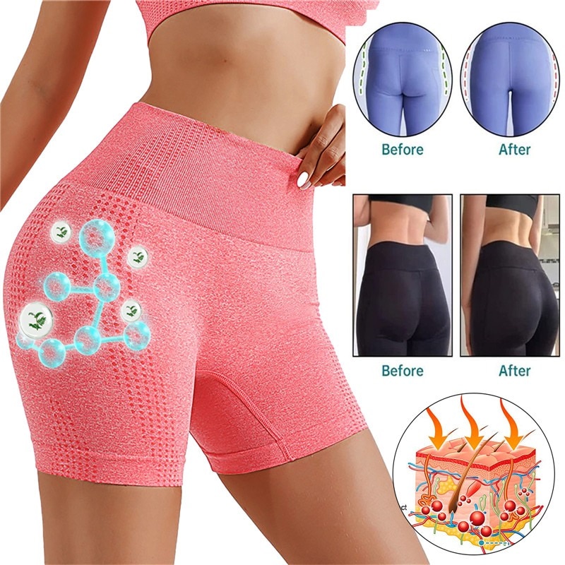 Ion Shaping Tummy Control Butt Lifting Shorts Ion Shaping Shorts Tourmaline Slimming Shorts Fiber Restoration Shape