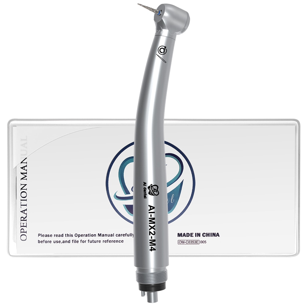 Dental High Speed Air Turbine Handpiece Single Water Spray without LED 2/4 holes Dental Polish Tool AI-MX2