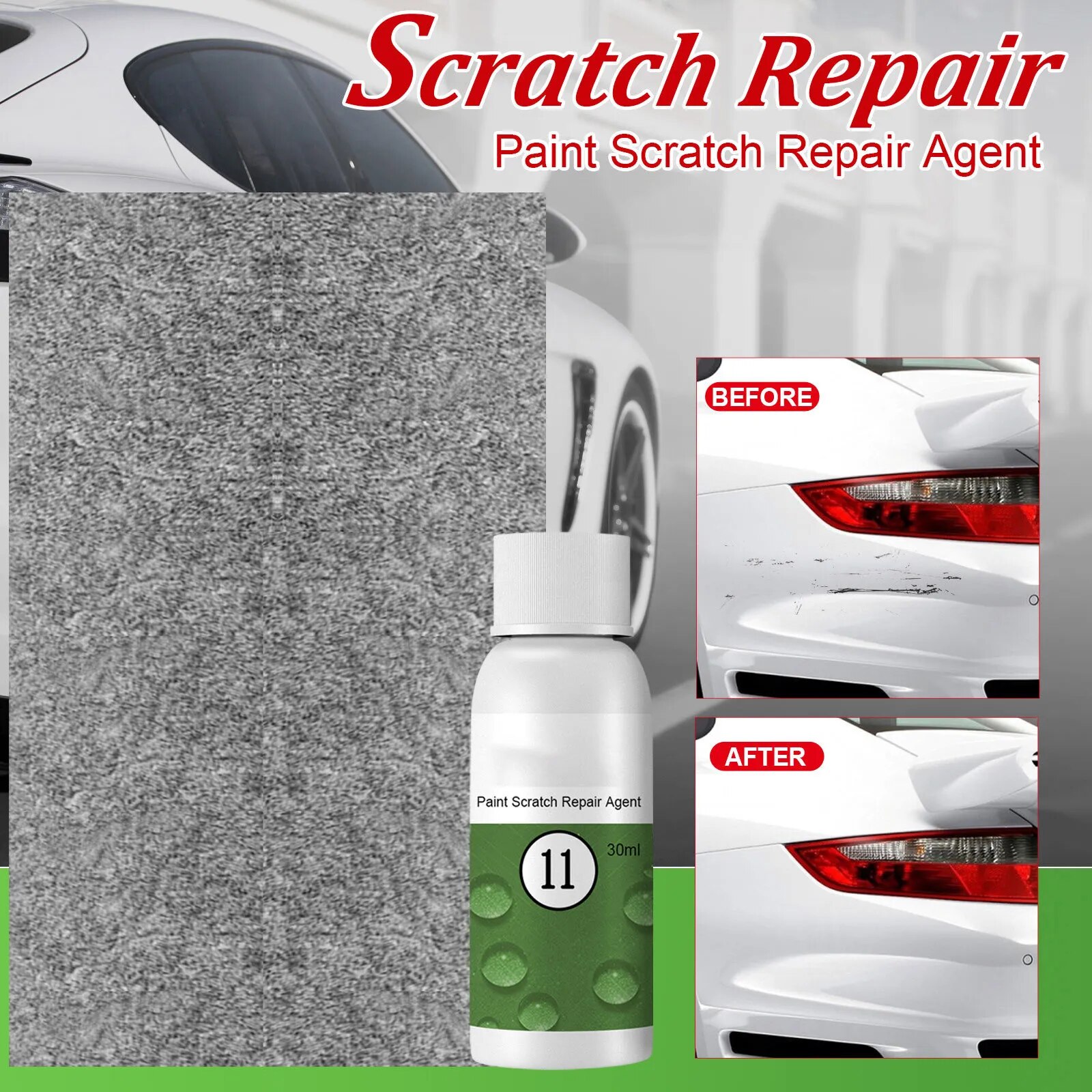 Car Paint Scratches Repair Fluid Brush Waterproof Paint Marker Pen Car Tyre Tread Care Automotive Maintain Nano Cloth Remover