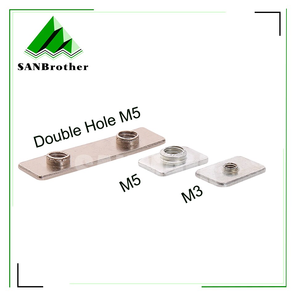 M3 M4 M5 T-Nut Tee Nut For V slot , OX CNC, 3D Printer Aluminum Extrusions Frame Use