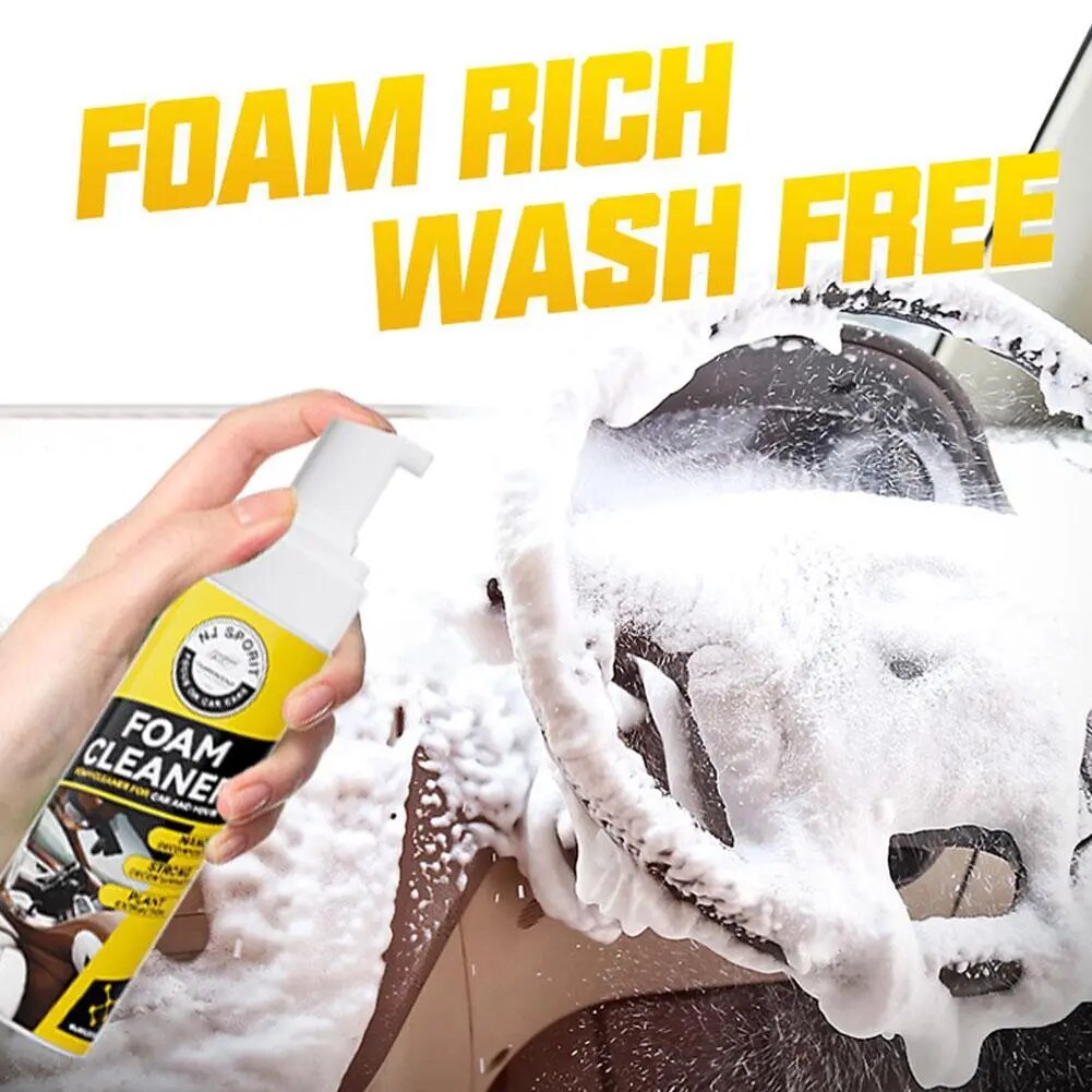 200ml Multi-purpose Foam Cleaner Spray Car Home Interior Cleaner Foam Spray Anti-Aging Protection Foam Cleaner Car Accessorie
