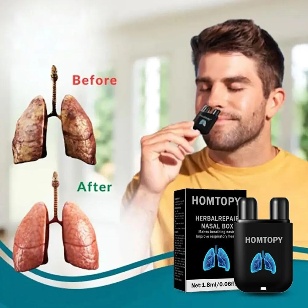 Herbal Repair Nasal Box Vegan Liver Cleaning Nasal Herbal Box Nasal Herbal Box For Liver Health Care Relieve Nasal Congestion