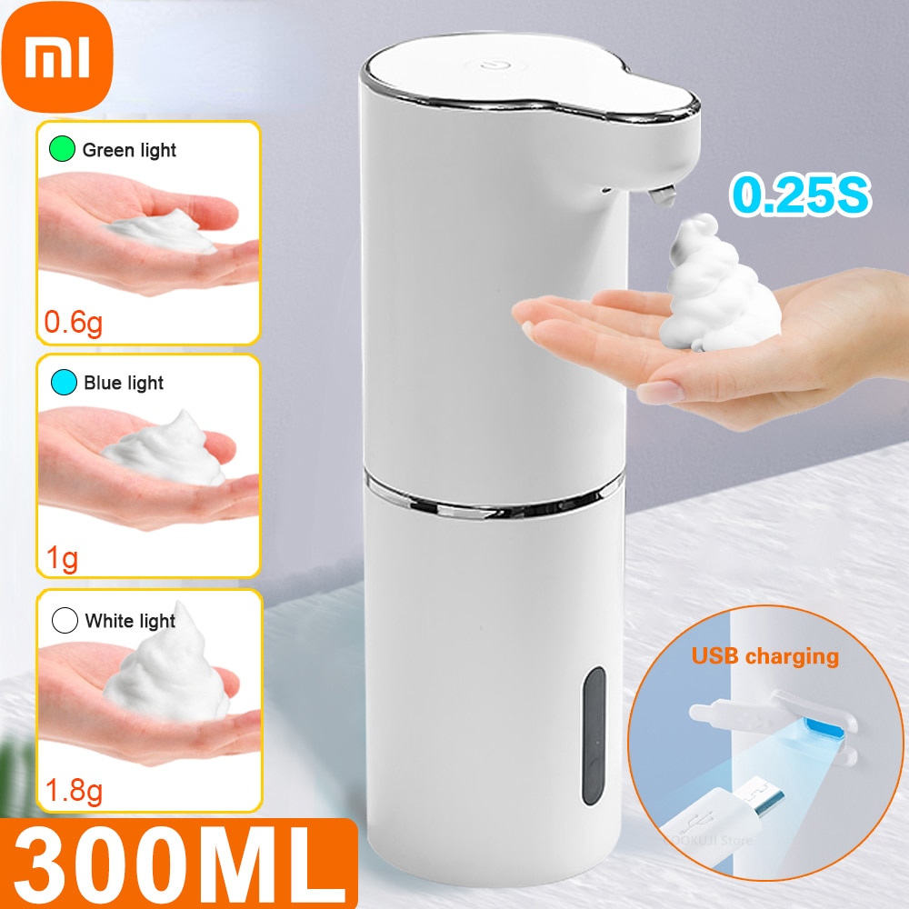 Xiaomi Automatic Inductive Soap Dispenser Foam Washing Phone Smart Hand Washing Soap Dispenser Alcohol Spray Dispenser Washing