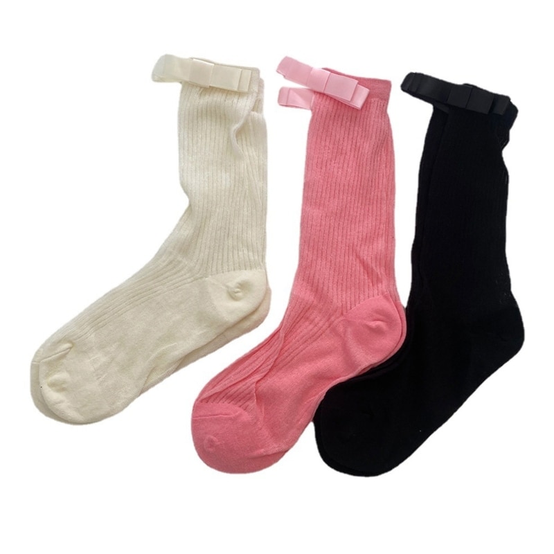 Sheer Mesh Socks See Through Slouch Socks Bowknot Socks Lace Tulle Socks Drop Shipping