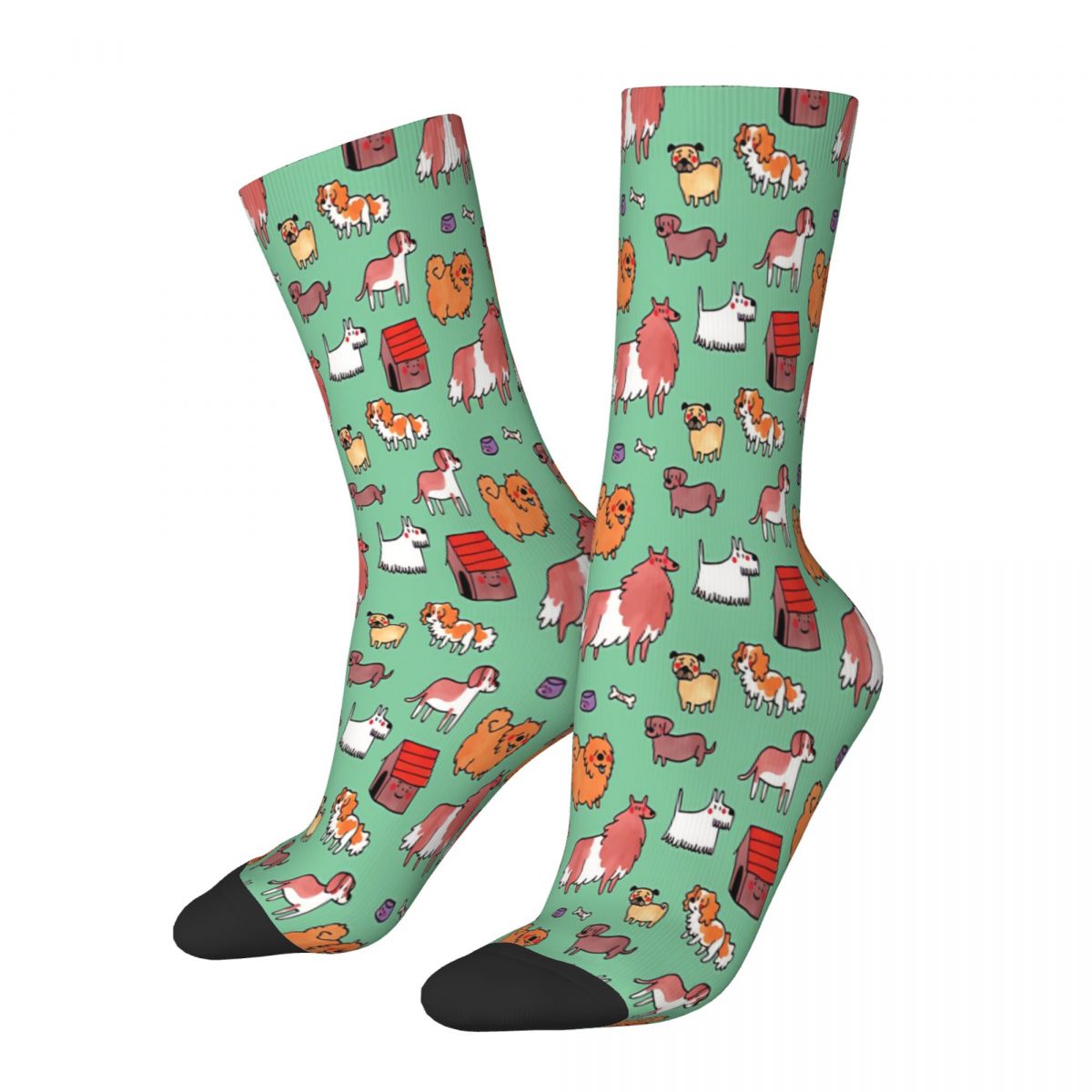 I WANT A DOG Socks Male Mens Women Autumn Stockings Polyester