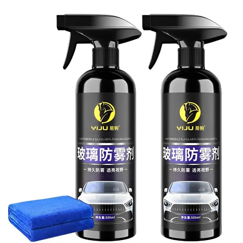 Anti-rain For Car Glass Water-repellent Anti-fog Agent Coating Windshield Waterproof Rainproof Spray With Towel Auto Accessories