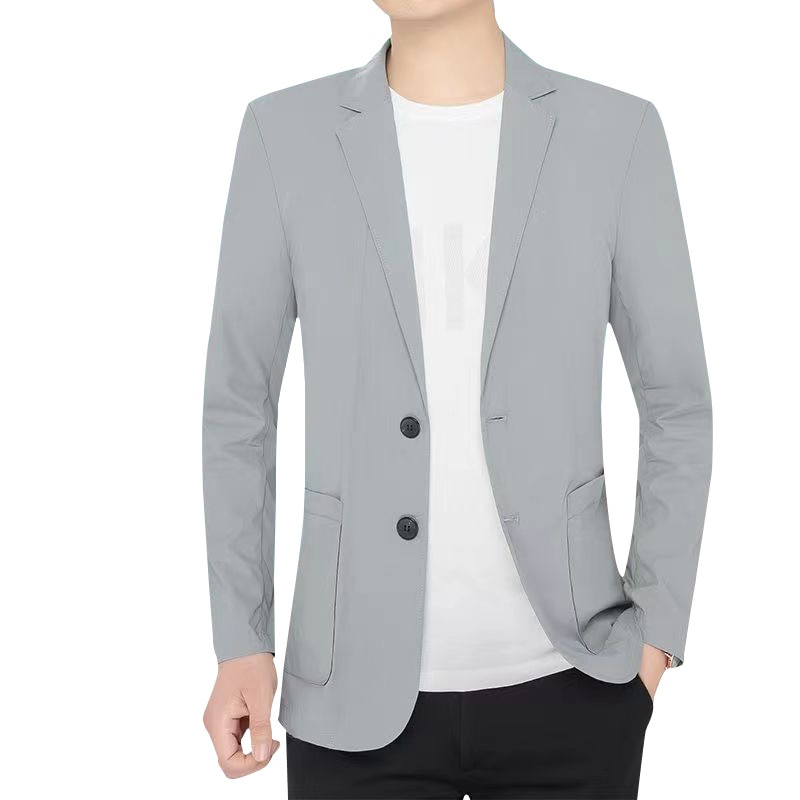 6480-R-Spring high-end checkered suit men's business casual suit trend slimming custom suit