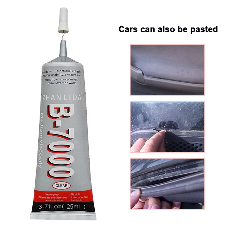 Super Glue 15ml 25ml Rhinestone Waterproof Upgrade Multi-function Repair Cell Phone Universal Upgrade Liquid Glue B7000