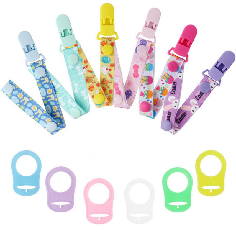 Pacifier Chain Comfortable Bite Bag Toy Portable Clip Durable Pacifier Clips Chains Pacifier Clip Delicate Soother Holder Soft