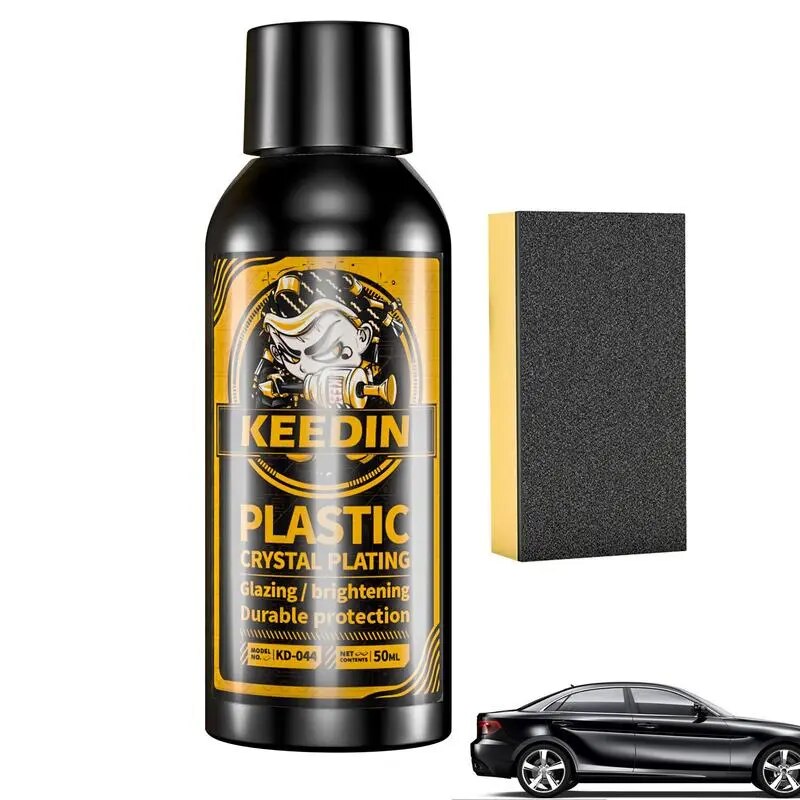 50ml Car Plastic Refurbished Cleaner Interior Parts Clean Polishing Restoration Agent Ceramic Coating For Cars Maintain Gloss