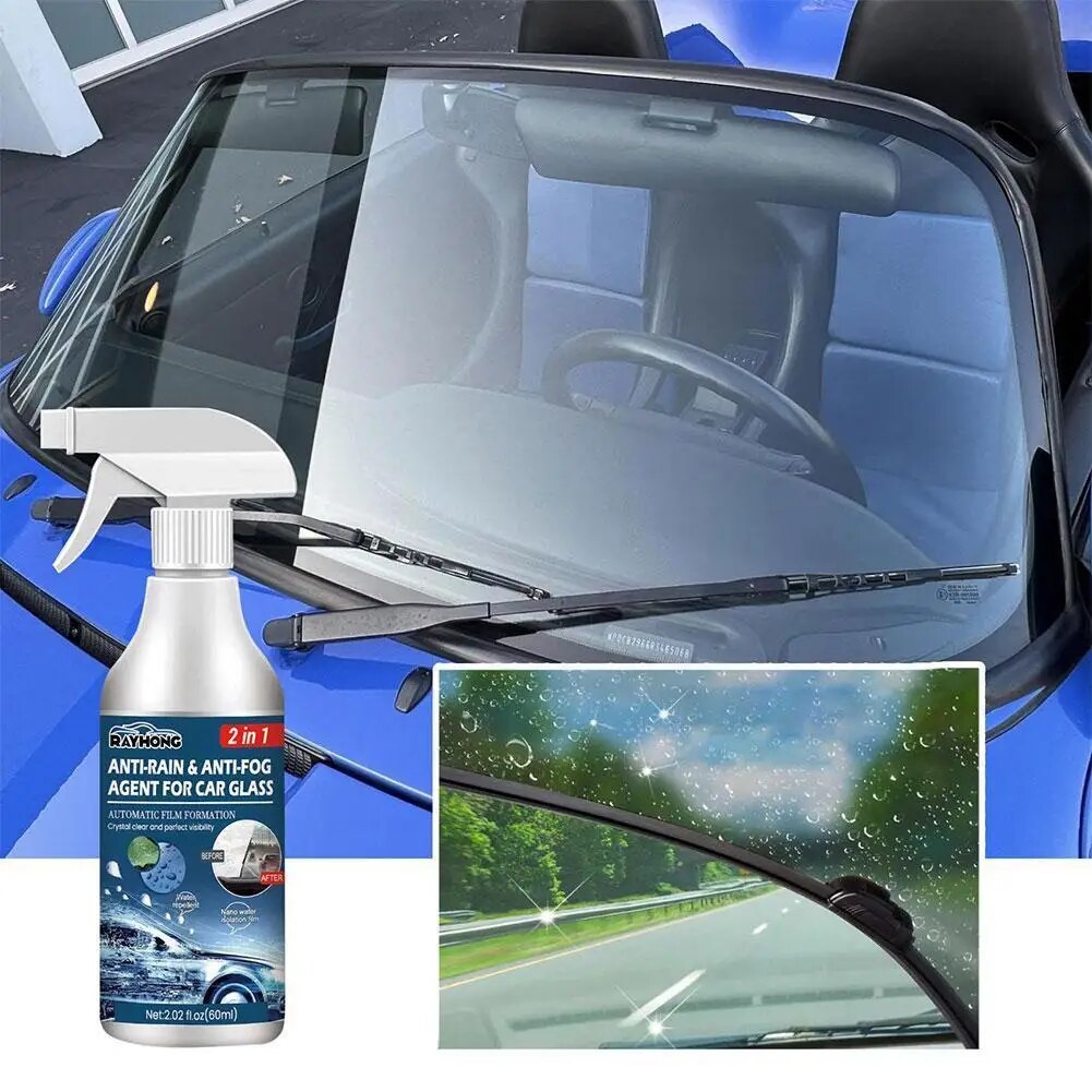 Car Glass Film Coating Agent Waterproof Rainproof Anti-fog Rainproof Windshield Agent Spray Glass Window Coating Anti-fog C Z2B2