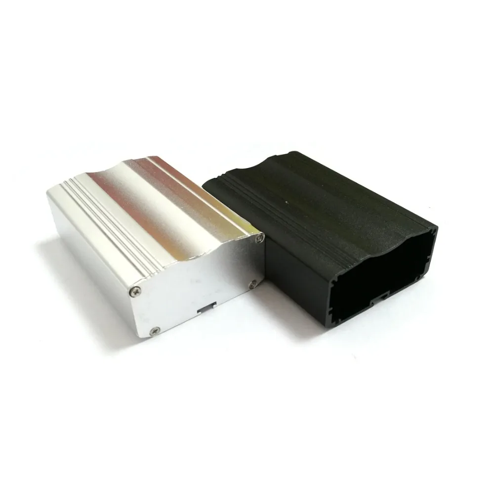 LK-ALB13 Diy Electrical Pcb Module Case Anodized Aluminium Extruded Enclosure Junction Box For Electronic Device 26x54x80mm