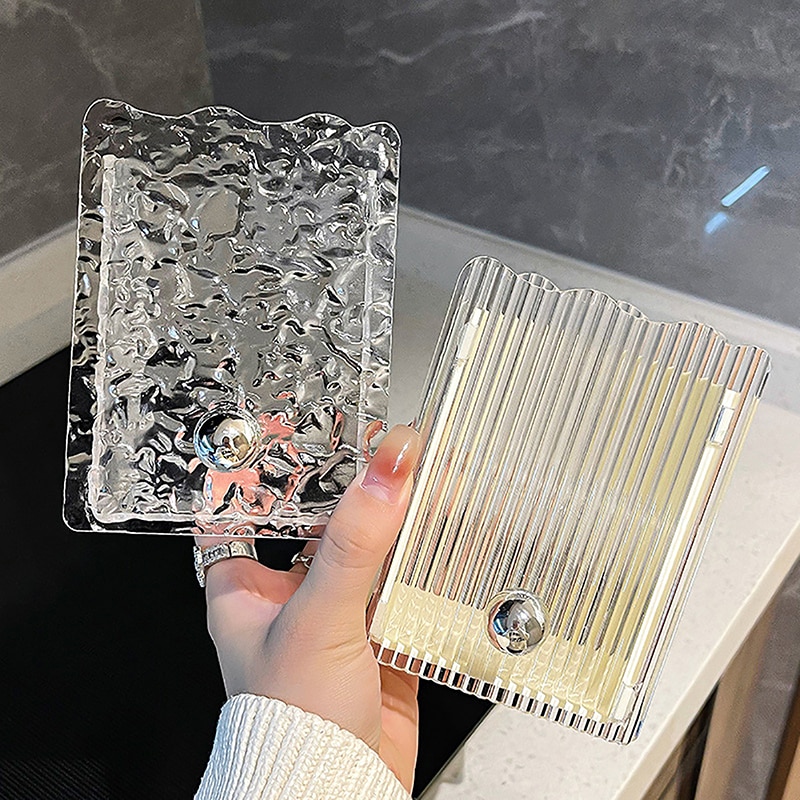 1 Pc Acrylic Makeup Brush Cylinder Wall Mounted Cosmetic Brush Storage Holders Bathroom Comb Toothpaste Toothbrush Organiser