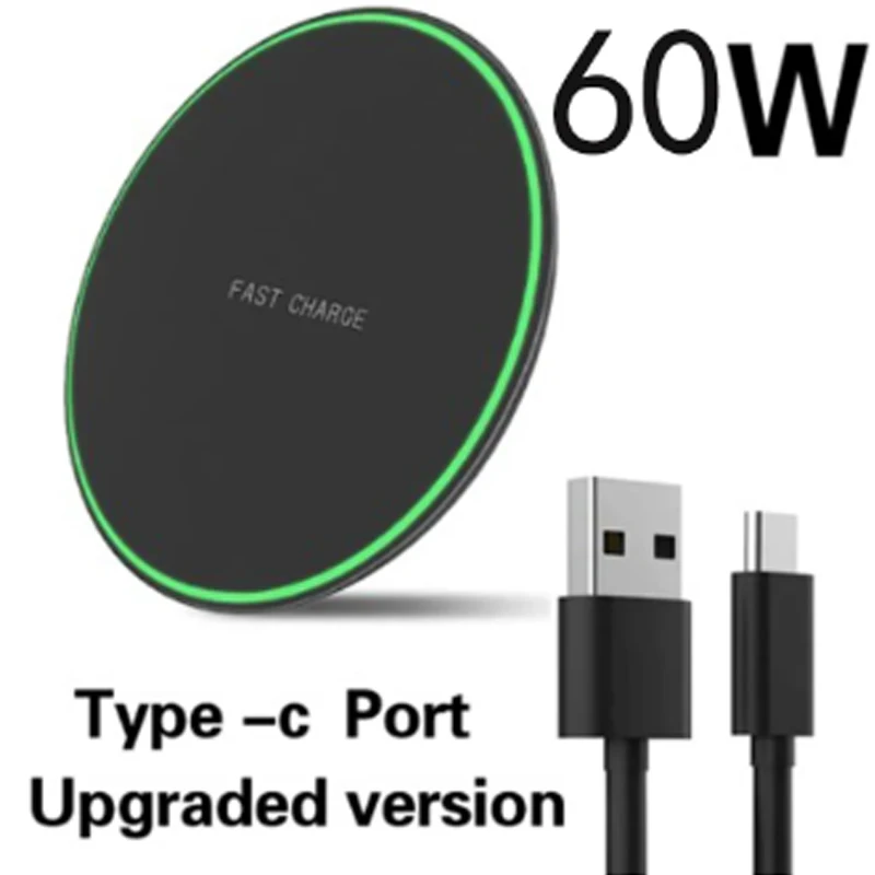 60W Wireless Charger For Vivo X80 Pro Vivo X Fold Vivo X Note22 LG W30 LMX440IM Vivo X Fold X Note Fast Wireless Charging Pad