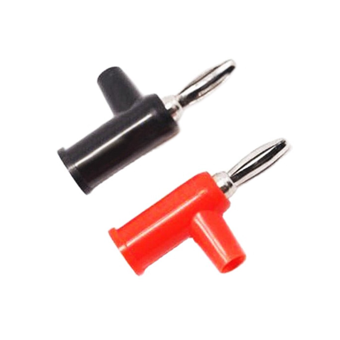 10pcs 4mm Solid Copper Microphone Plug Connector Overlapping Sound Mixer Audio Stereo Jack Converts for Guitar Bass Chromatic