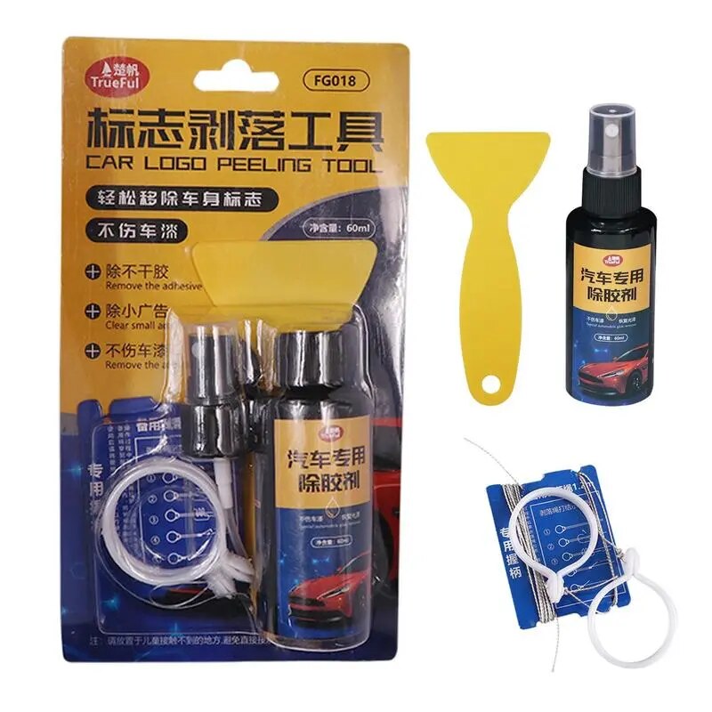 Car Glue Remover Vehicle Adhesive Sticker Remover Spray Auto Label Decal Residues Tape Cleaner Glue Spray Automobile Accessories