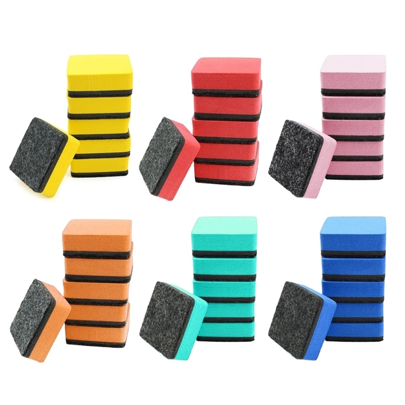 24pcs MultiPurpose EVA Whiteboard Square Erasers Perfect for Classroom & Home Office Easy to Use and Clean DropShipping