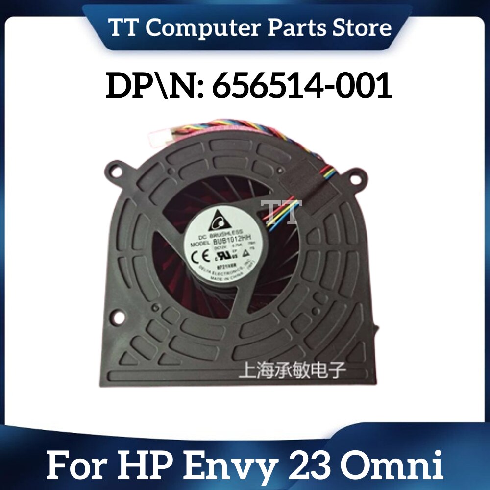 TT New Original Laptop CPU Cooling Fan Heatsink For HP Envy 23 Omni 220 320 420 520 620 656514-001 Free Shipping