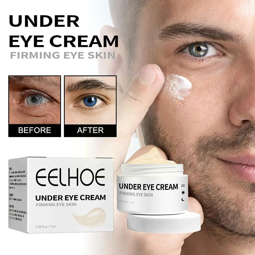 Men Eye Firming Cream Fade Eye Bags Remove Dark Circles Care Skin Nourishing Anti-aging Eye Repairing Men Cream Moisturizin K9C9