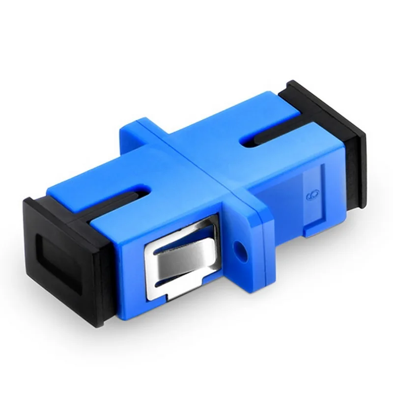 ADOP for SC/UPC to SC/UPC Simplex OS2 Single Mode Plastic Fiber Optic Adapter/Coupler with Flange