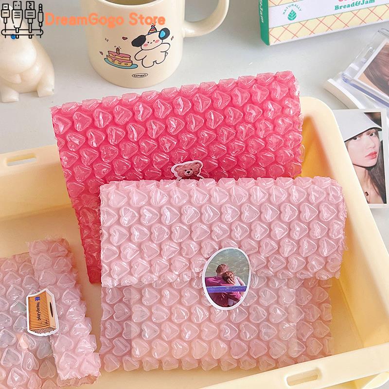 10Pcs Heart Shaped Bubble Mailers Padded Envelopes Packaging Bags For Business Bubble Mailers Shipping Packaging Bag
