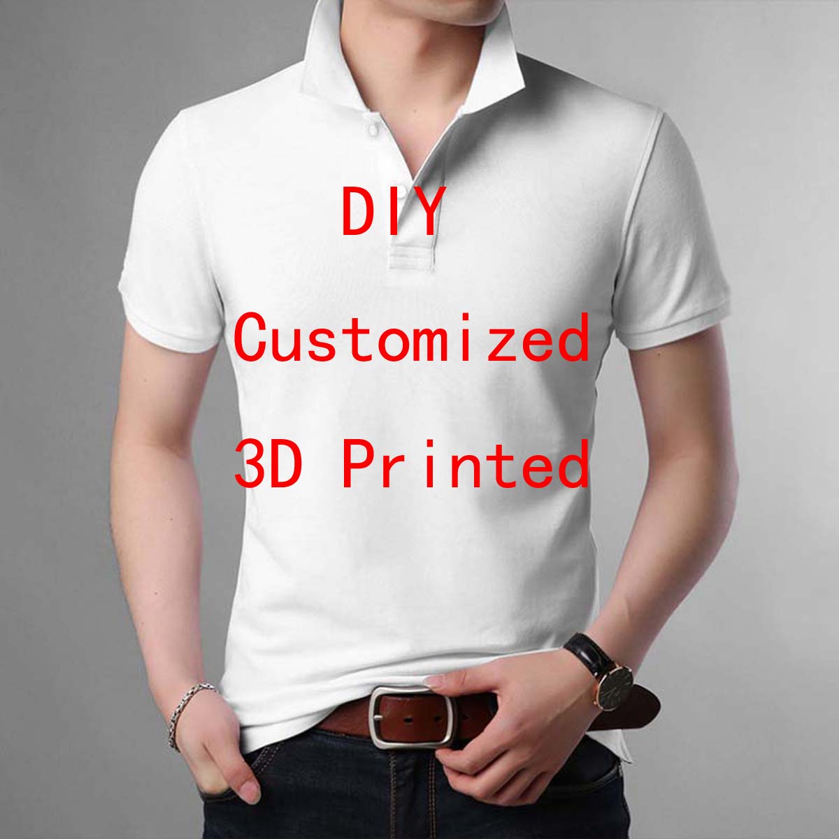 DIY Personalized Design pattern 3D All Over Printed Men's For Women's Polo Shirts Fashion Casual lapel short sleeve sh